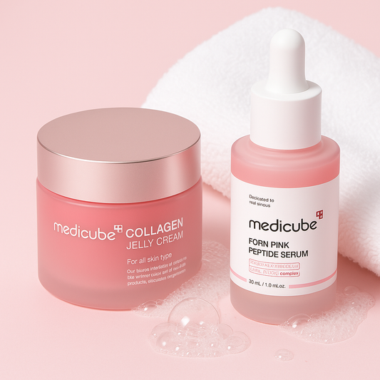 Duo Glow Hydratant – Medicube
Sérum Peptide + Collagen Jelly Cream