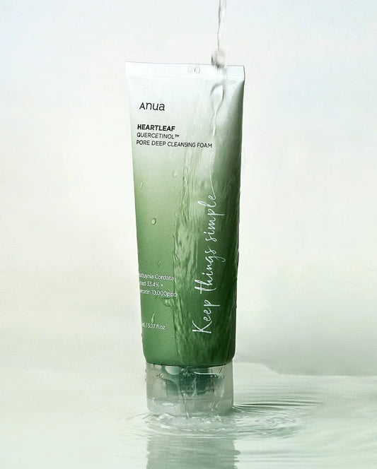 ANUA – Heartleaf Quercetinol™ Pore Deep Cleansing Foam (150ml)