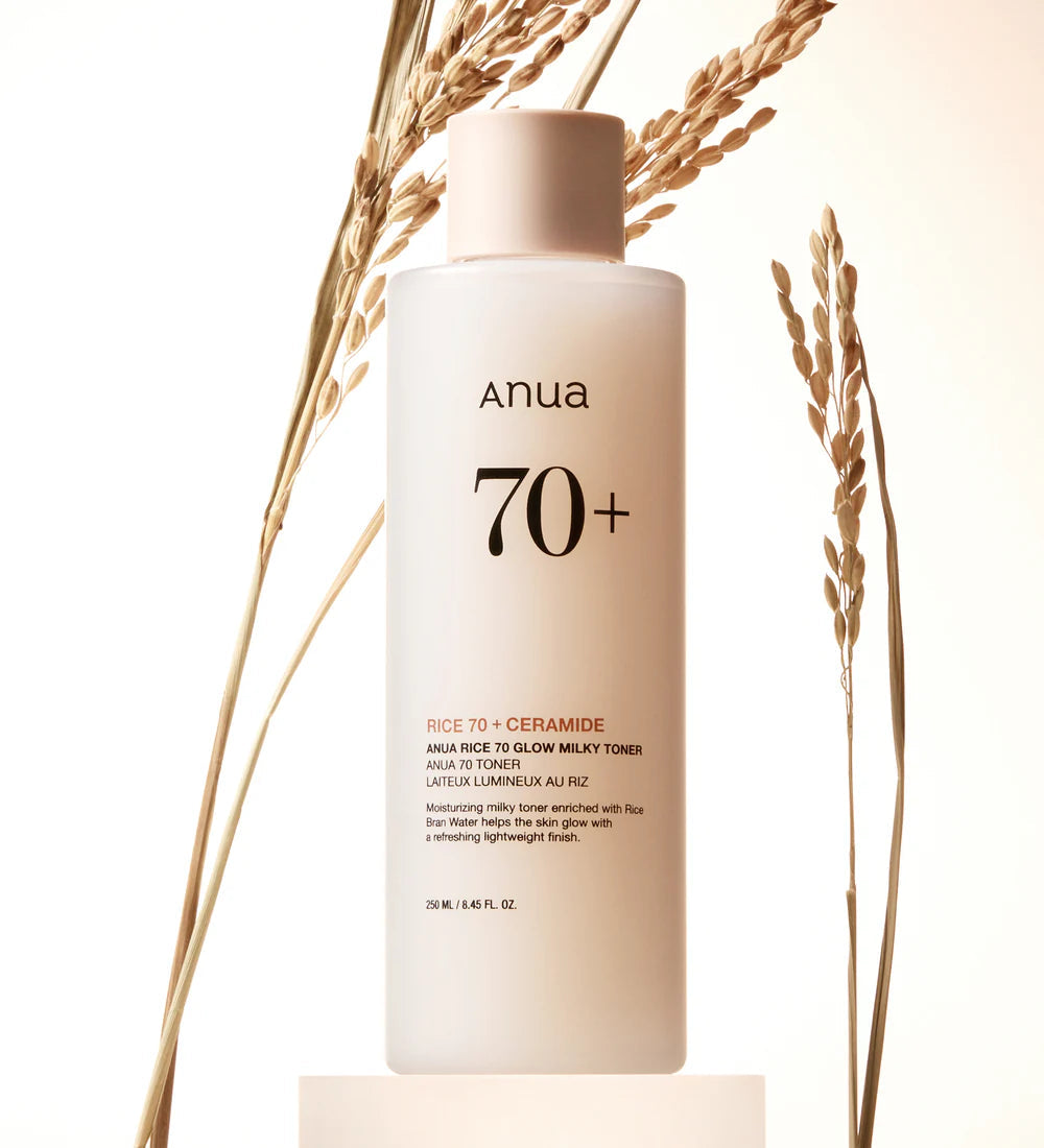 🌾 Anua – Rice 70 Glow Milky Toner Mini (40ml)