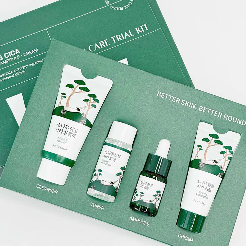 Round Lab – Pine Calming Cica Trial Kit