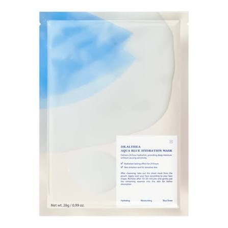 Dr. Althea Aqua Blue Hydration Mask – 4 pièces (28 g chacun)