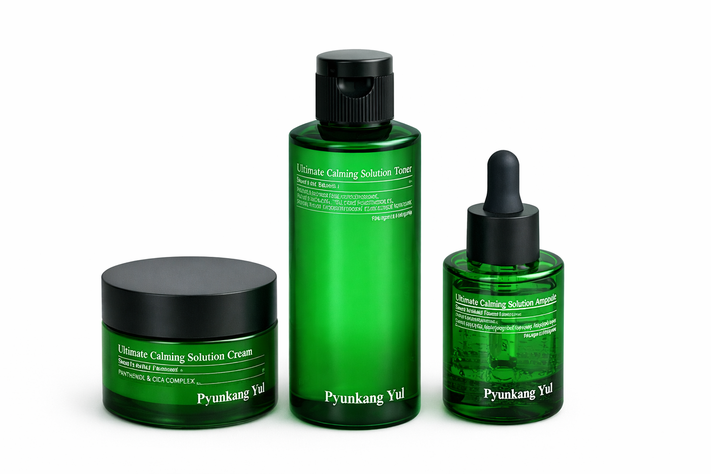 🌿 Pyunkang Yul – Ultimate Calming Routine Set

Toner + Ampoule + Cream