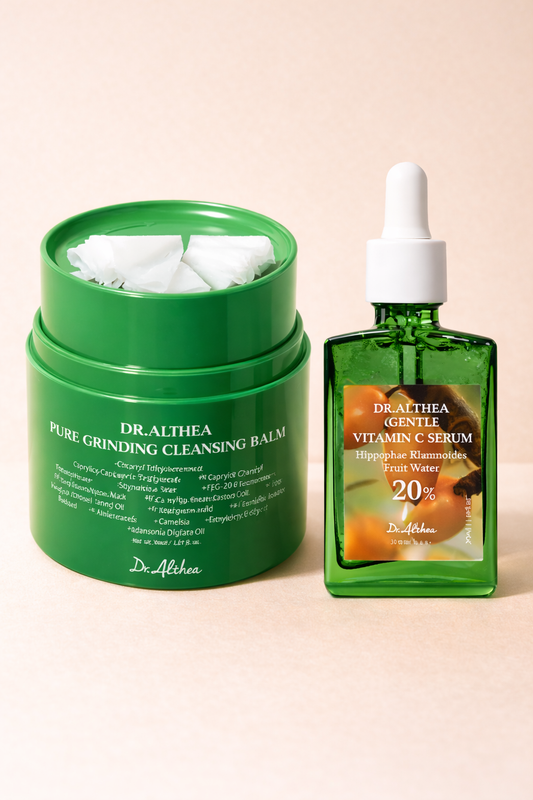Pack Duo Dr. Althea – Clean & Glow (Baume + Sérum Vitamine C 20%)