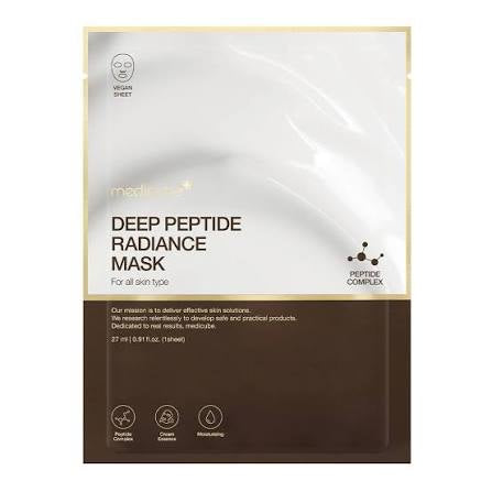 Medicube Deep Peptide Radiance Mask – 1 pièce (20 g)