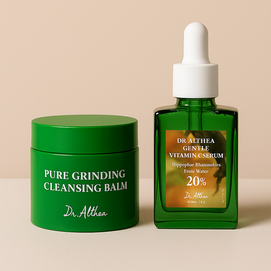 Pack Duo Dr. Althea – Clean & Glow (Baume + Sérum Vitamine C 20%)