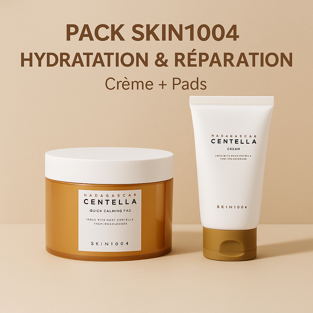 PACK SKIN1004 – Hydratation & Réparation (Crème + Pads)